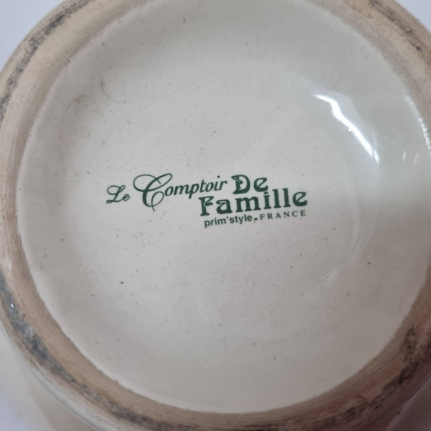 Earthenware breakfast bowl