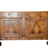 Louis Philippe period Burgundy buffet in walnut circa 1830