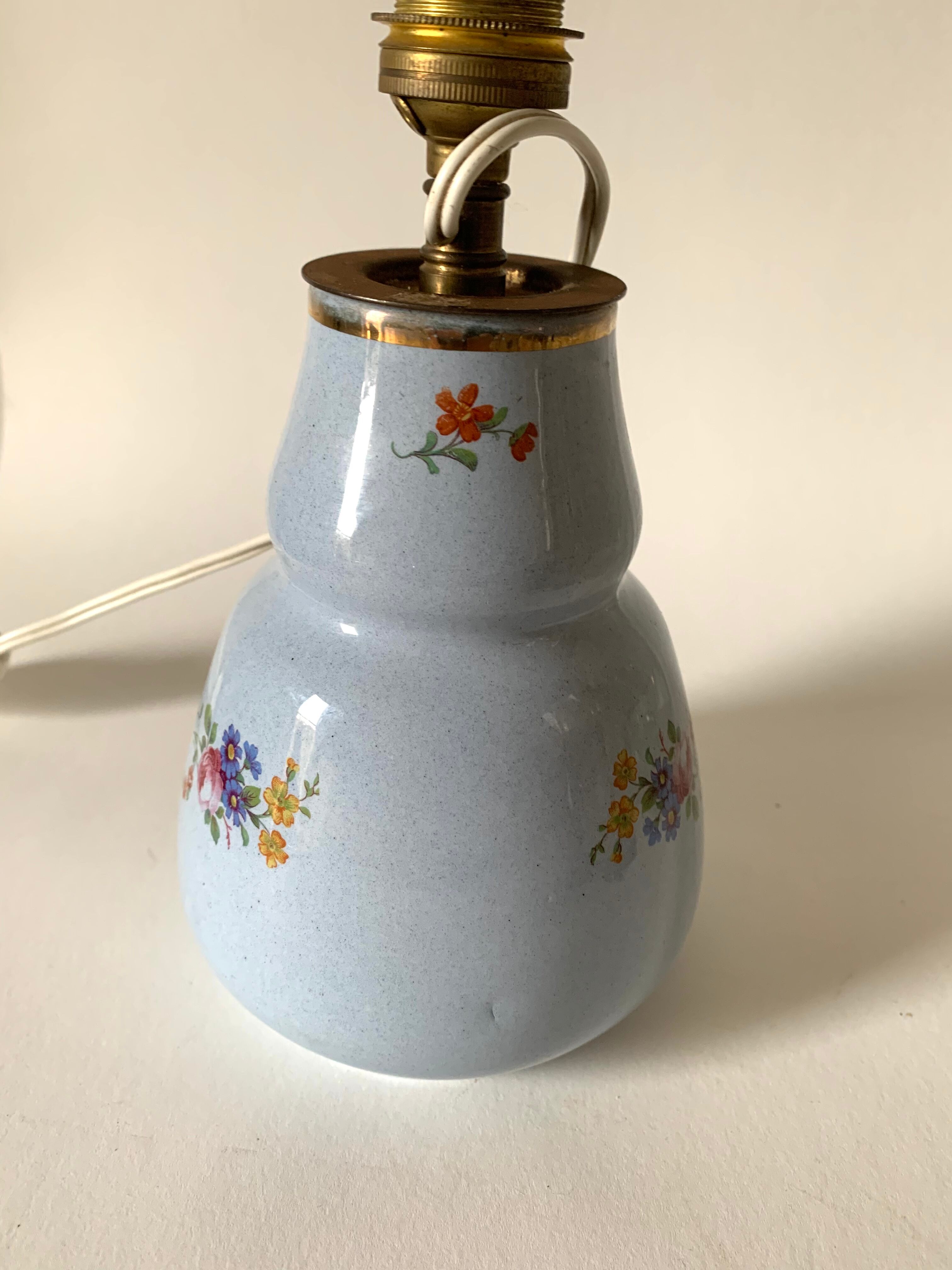 Salins earthenware lamp