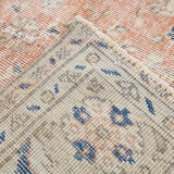 Tapis de ferme floral de couleur neutre 362x257cm
