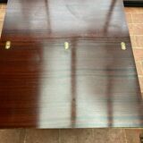 System table, portfolio, design teak veneer 80s