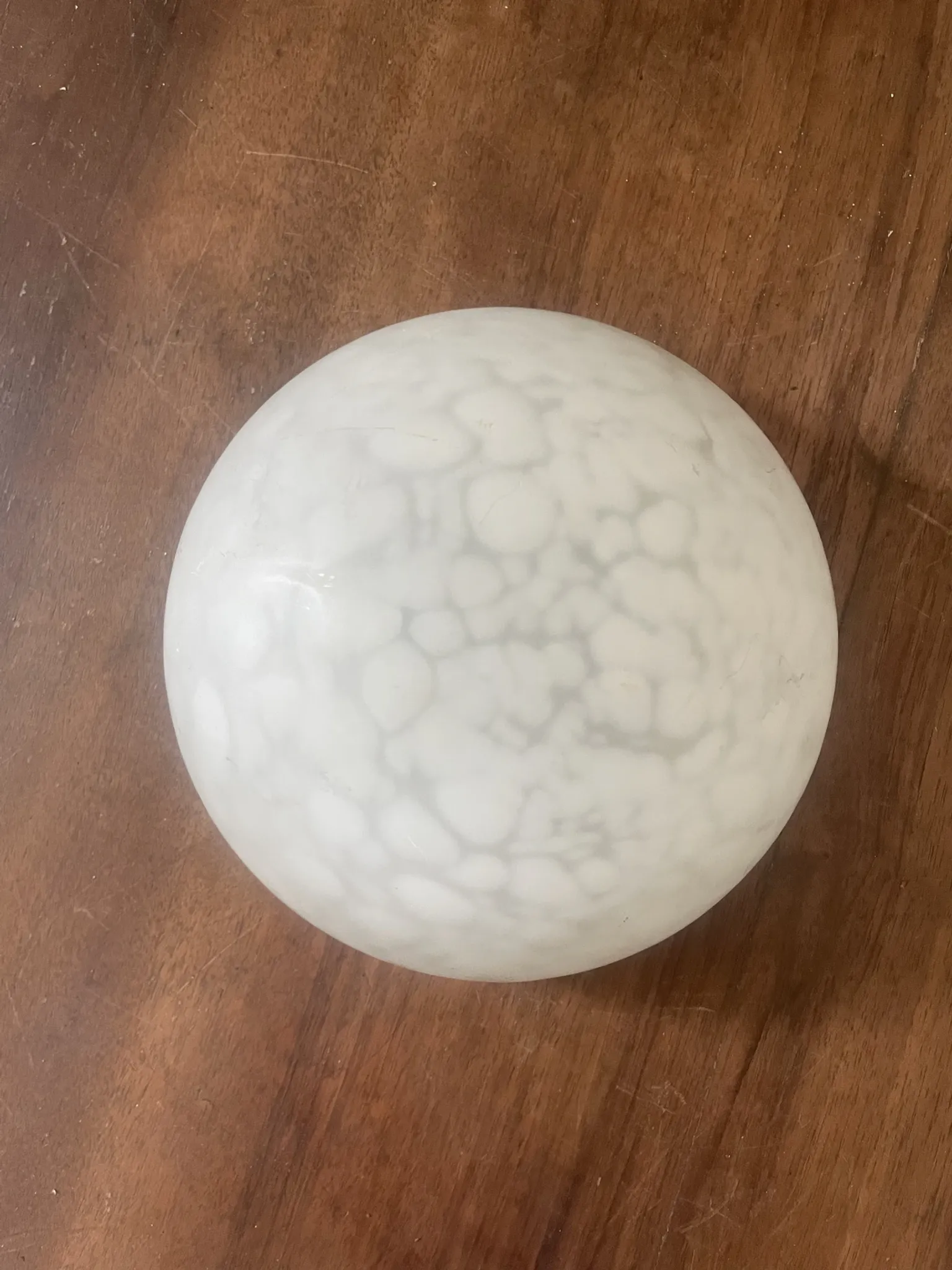 vintage ceiling light/wall lamp Relux Milano in thick opaque glass included