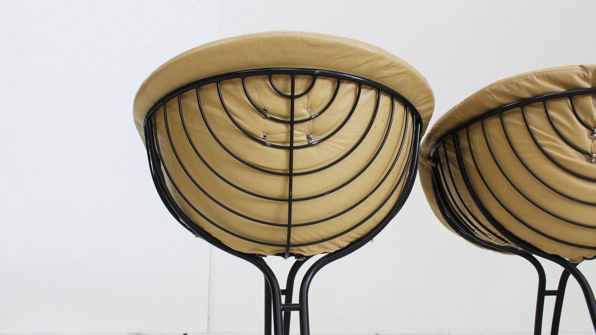 Set of 4 Pan Am dining chairs by Gastone Rinaldi for Rima Italy 1970s