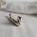12 Silver-Plated Swan Knife Holders