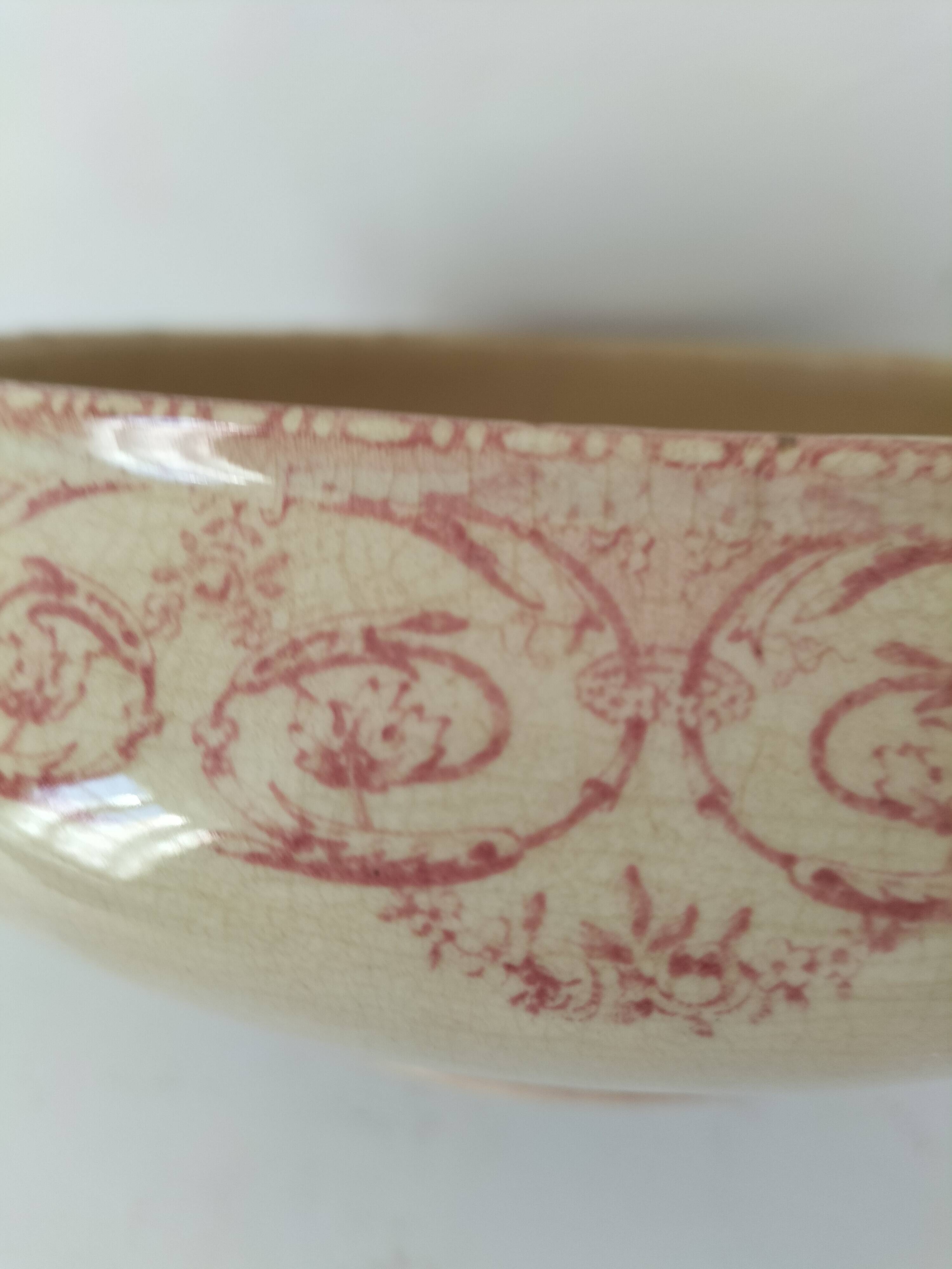 Vegetable dish Dubarry - Creil and Monterau 1880-1900