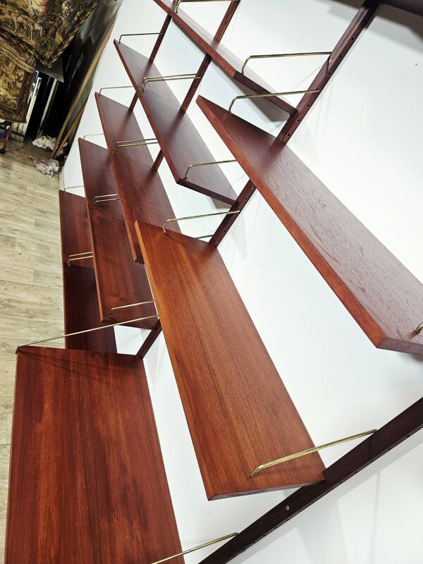 Étagère modulaire ''Royal System'' de Poul Cadovius – années 1960/Danemark
