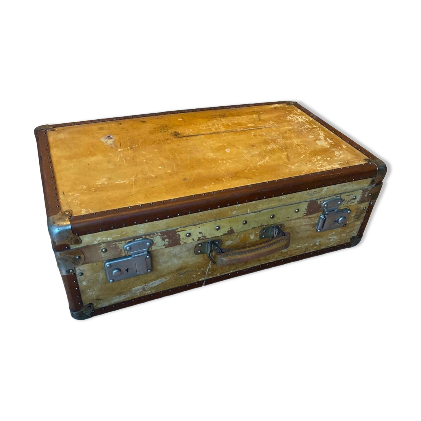 Luxury velun suitcase 1920
