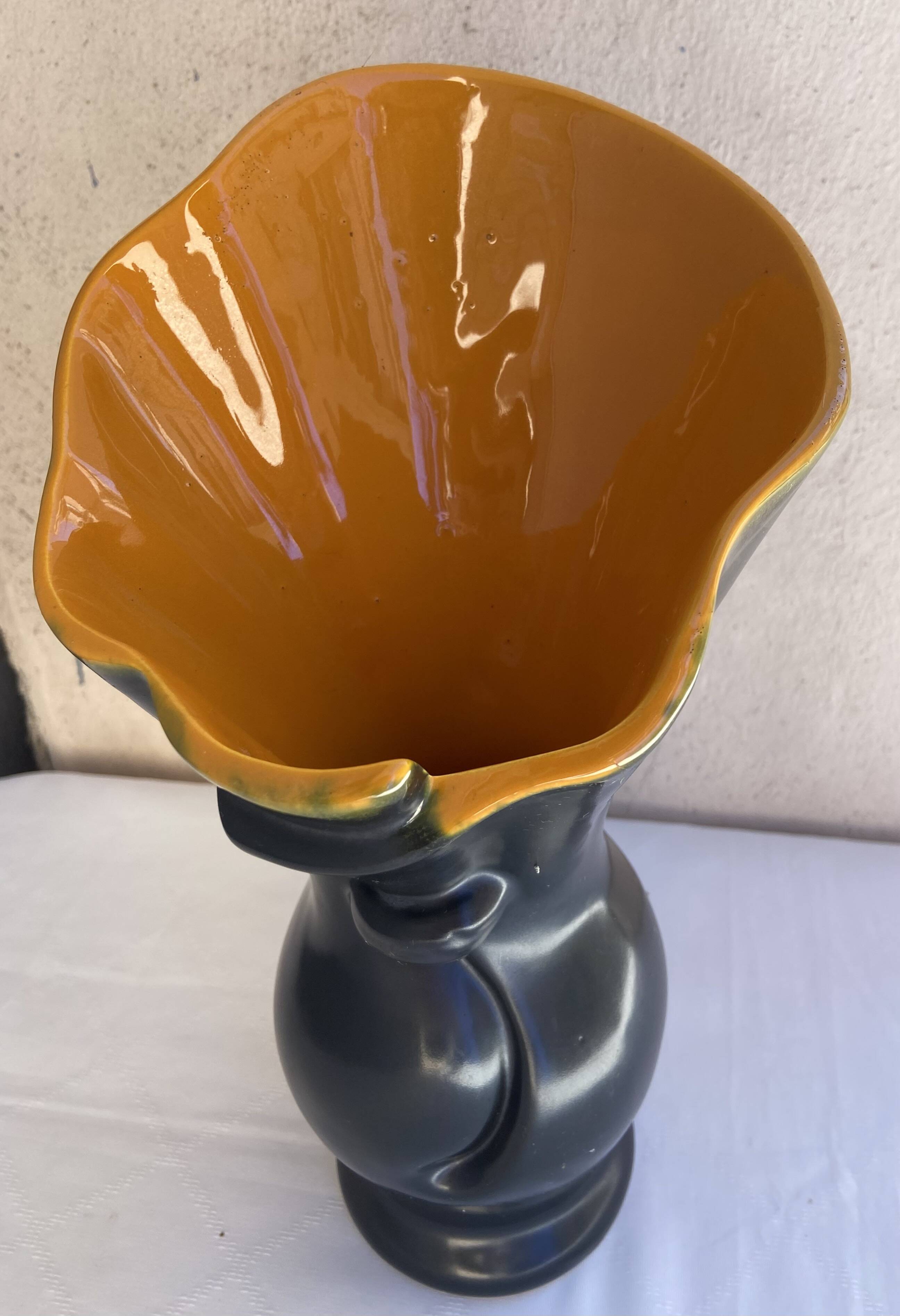Vase en céramique, années 60