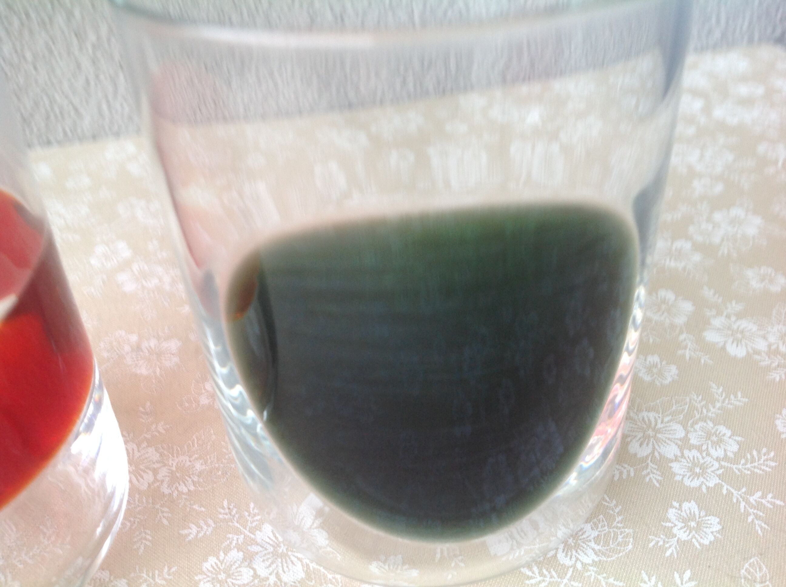 Set of 6 Murano water glasses