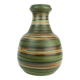 Dumler & breiden mid century ceramic vase model no. 476/32 stripe dekor 1960s