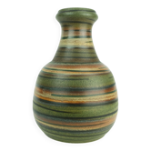 Vase en céramique dumler & breiden du milieu du siècle modèle no. 476/32 décor à rayures années 1960