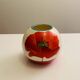 Round vase in Lunéville earthenware - "Poppy" collection