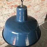 Industrial factory ceiling lamp from Wikasy a23, 1960