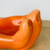Empty hand pocket ceramic orange XXL