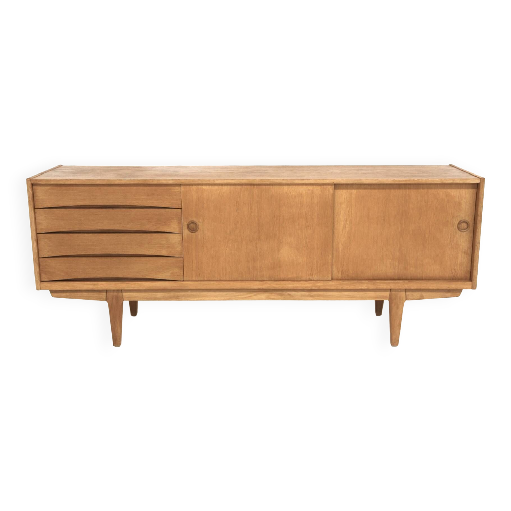Scandinavian oak sideboard "Ulvö", Karl Erik Ekselius, Möbel-IKEA, Sweden, 1960