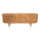 Scandinavian oak sideboard "Ulvö", Karl Erik Ekselius, Möbel-IKEA, Sweden, 1960