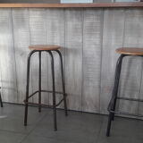 Tabourets de bar style indus
