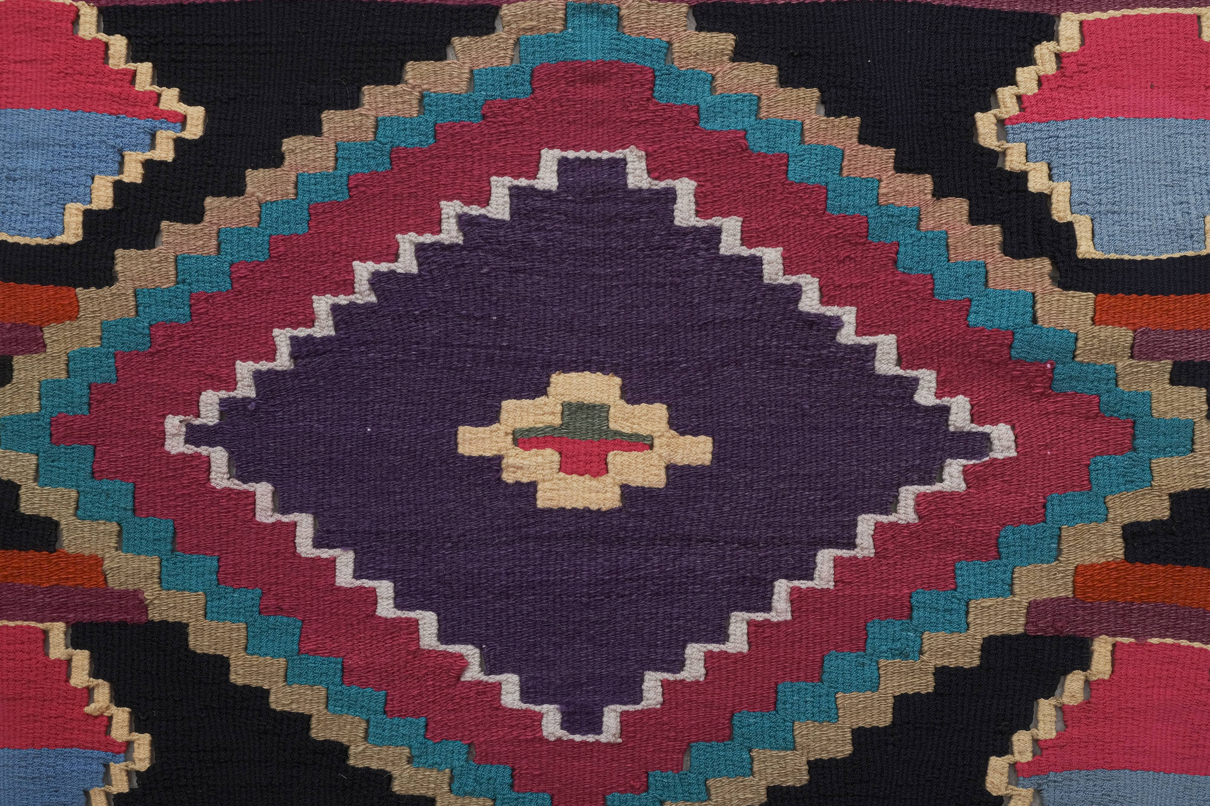 Mid Century Nomadic Wool Anatolian Hall Kilim Runner, Gallery Rug 2'9'' x 14'1''