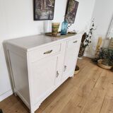 UNIQUE WHITE ART DECO SIDEBOARD
