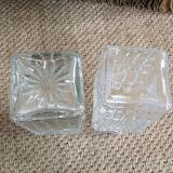 Set of whisky decanters