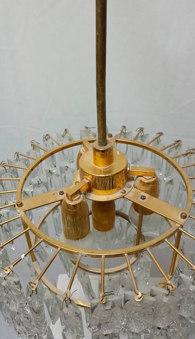 Chandelier by bakalowits & söhne, austria, 1960s