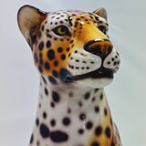 Leopard Statue Ceramic
