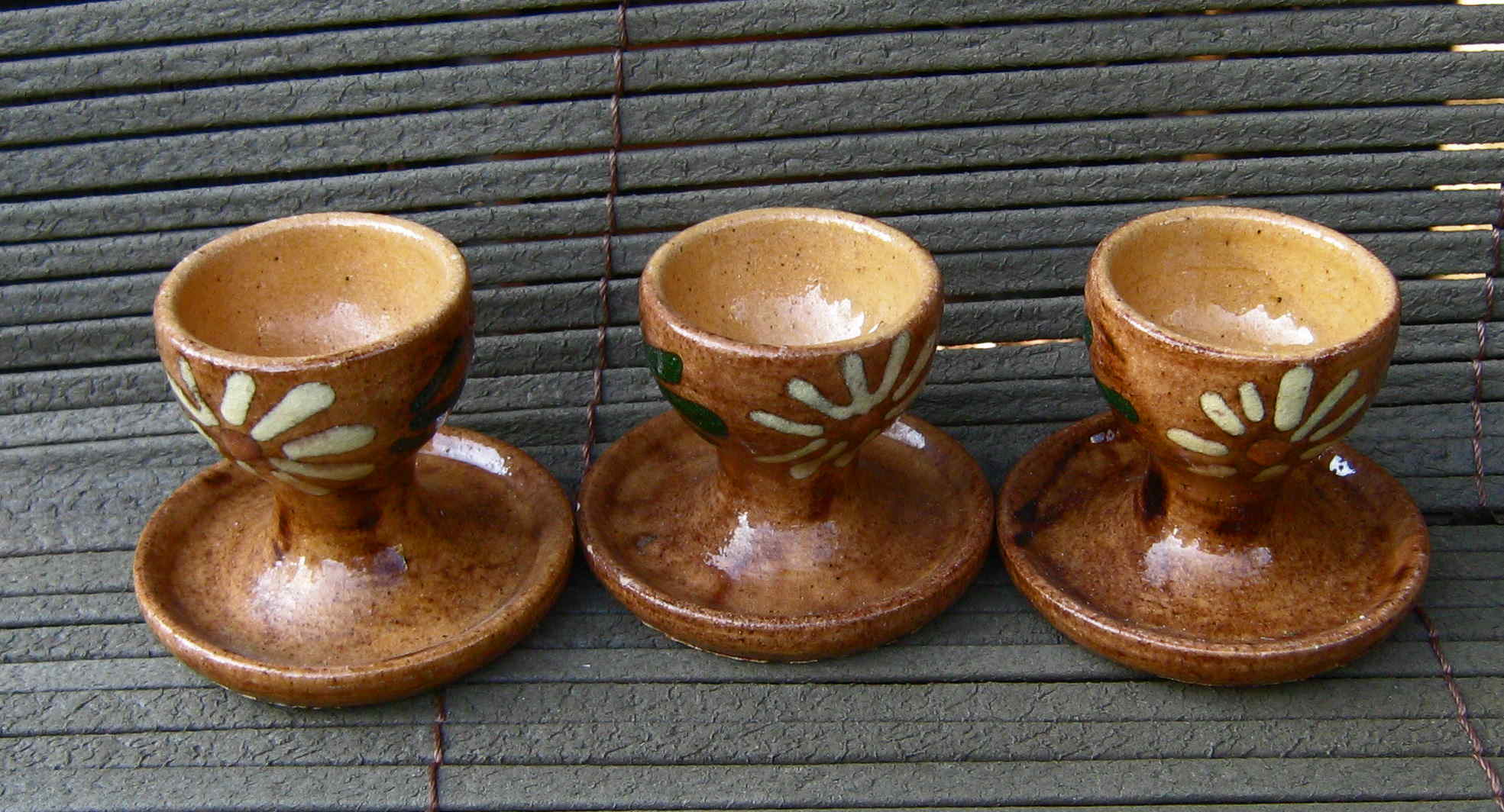 Lot of 4 eggcups