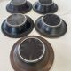 Russian bowls Arabia Finland, Ulla Procopé, starter plates, modern style.