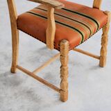 Brutalist dining chairs | vintage chairs | danish