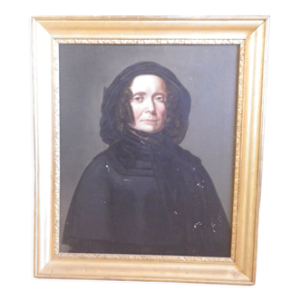Portrait painting Léontine de Castelbajac