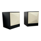 Pair of bedside tables 1980