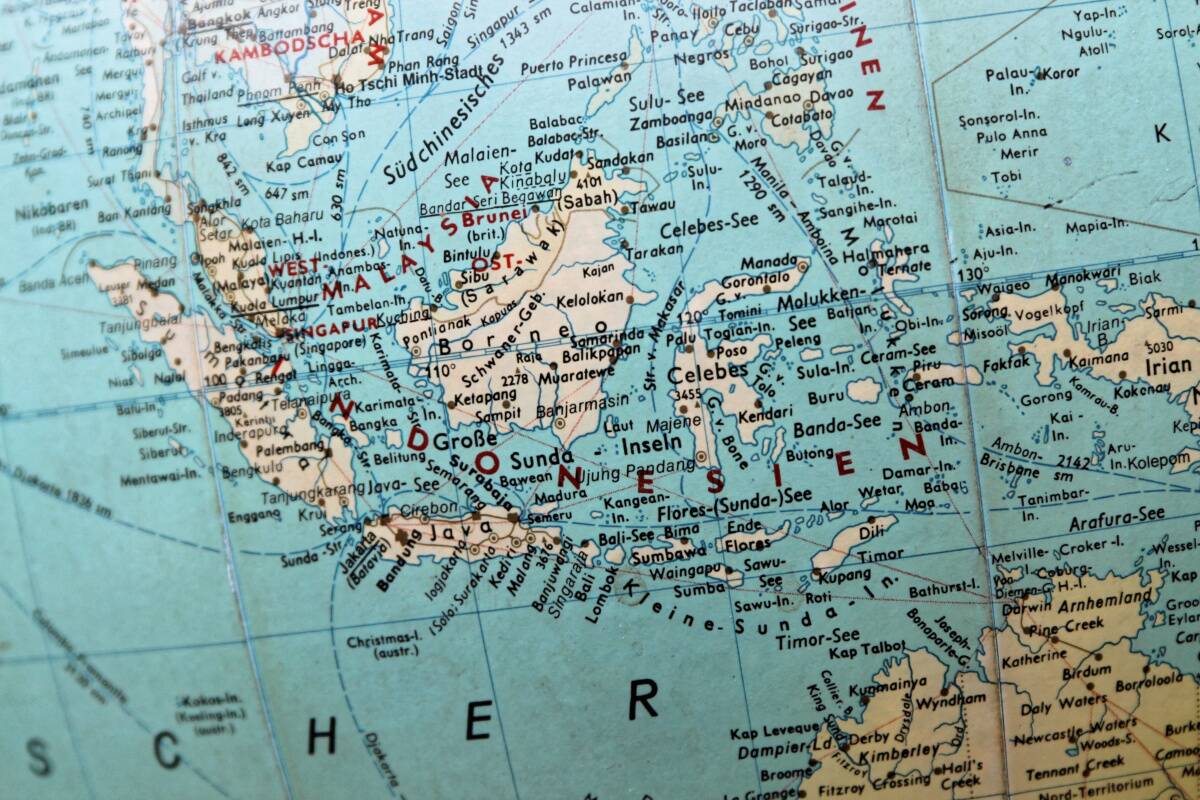 Globe terrestre JRO Verlag, Munchen