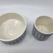 Roger Capron French Riviera Vintage Ceramic Bowl and Mug 1950/60 (set of 2)