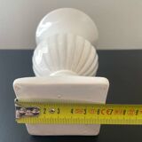 Medici white porcelain vase