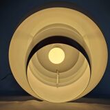Pair of vintage Space Age chrome pendant lights
