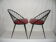 Pair of barrel style chairs from the 50s
