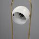 Rare Angelo Lelii adjustable Italian marble and brass floor lamp, 1952