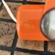 Orange spot pin