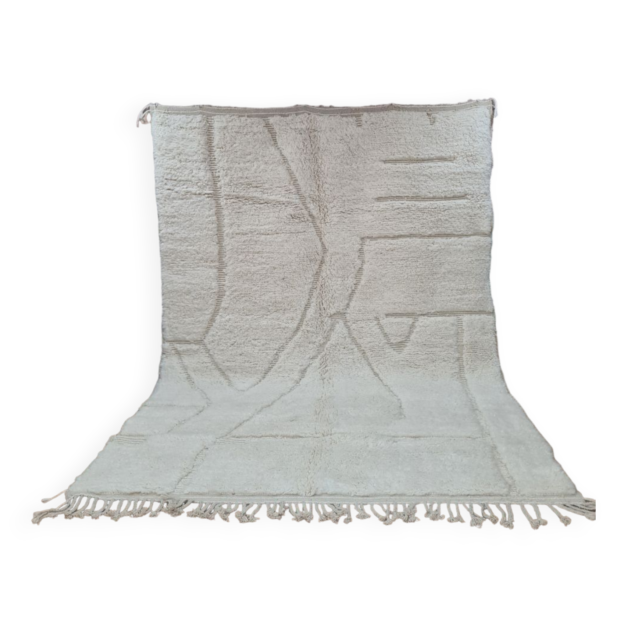 Handmade wool Berber rug 300X200 cm