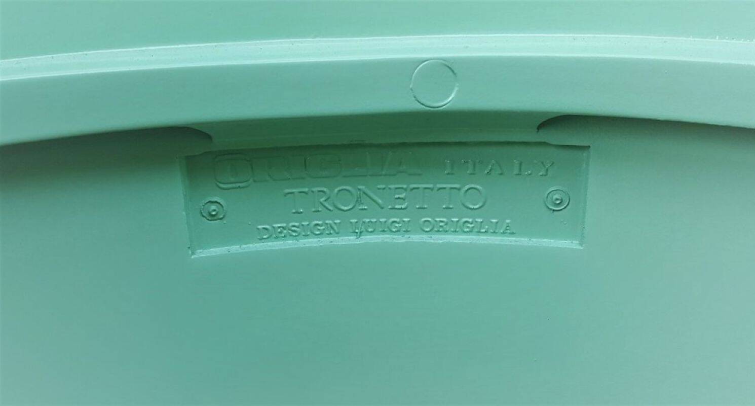 Quatre fauteuils marqués Tronetto par Luigi Origlia