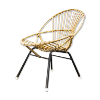 Rattan  armchair