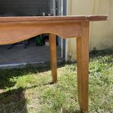 Vintage wooden dining table