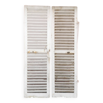 Pair of early 20th century shutters