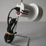 Old NF night light table lamp on vintage retro decorative metal base