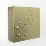 Gold ‘star rain’ wall lamp by e.j. jelles for raak in 1960s