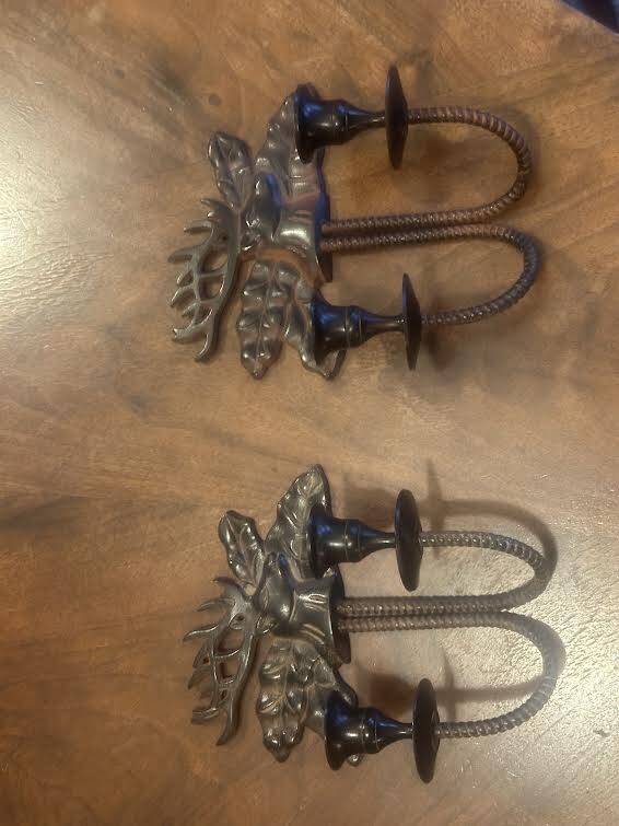 Wall sconces / candle holders