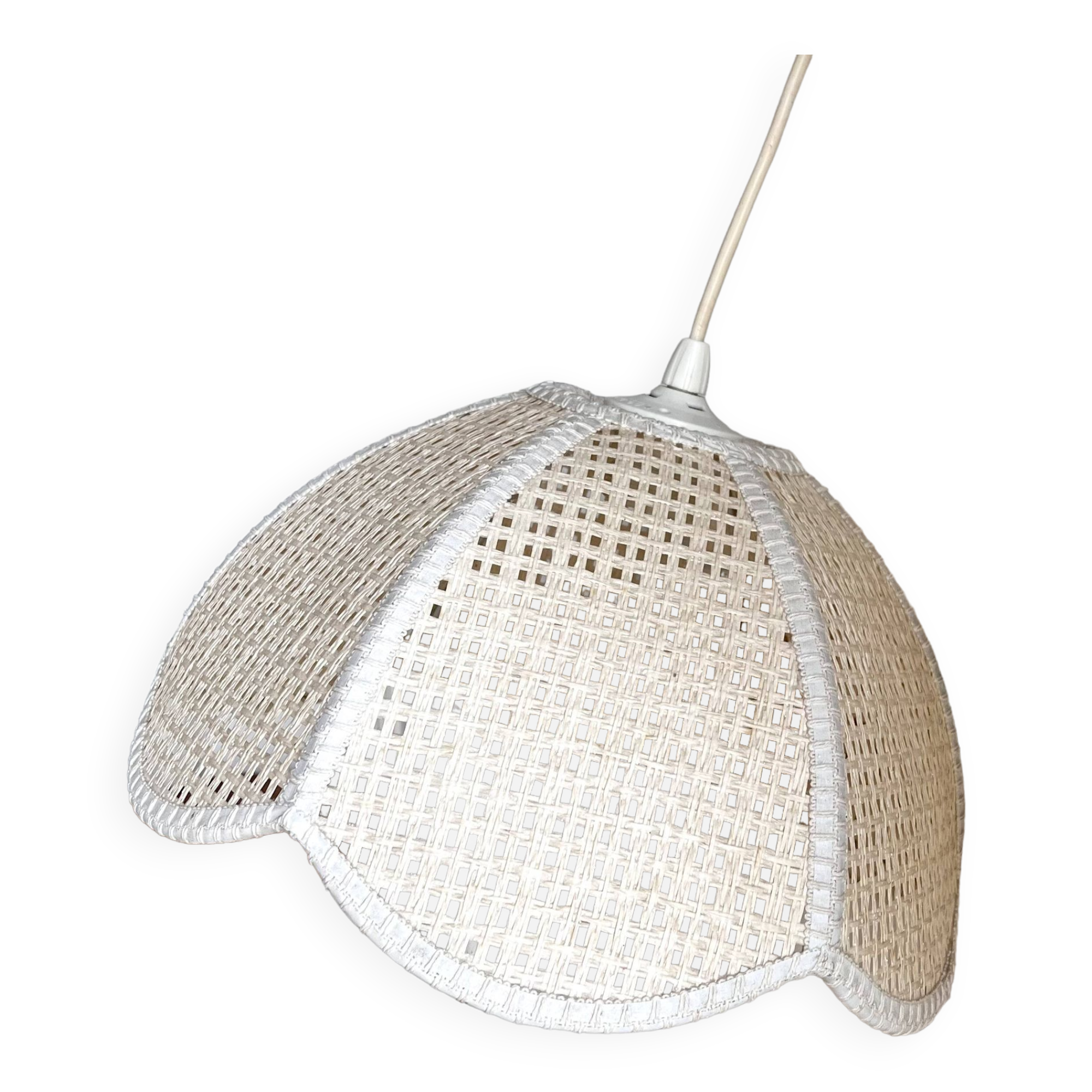 Vintage flower lampshade pendant light