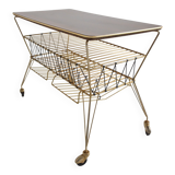 Side table / End table / Magazine rack 1950 vintage