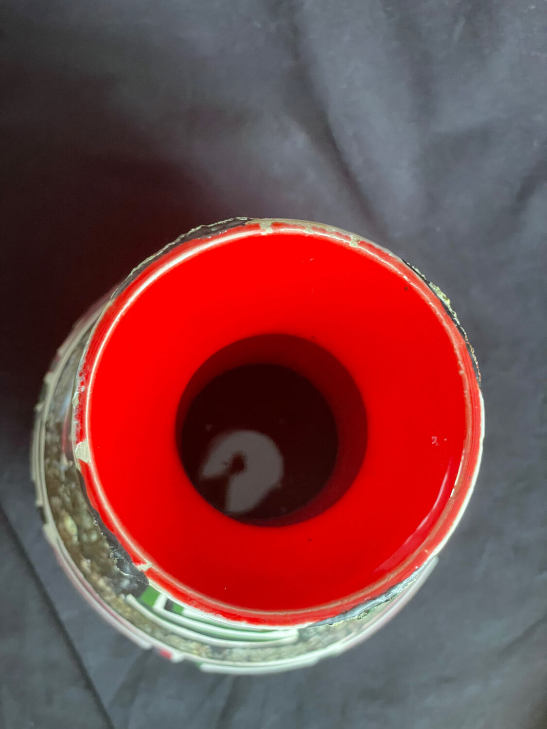 Vase vintage année 50 lave