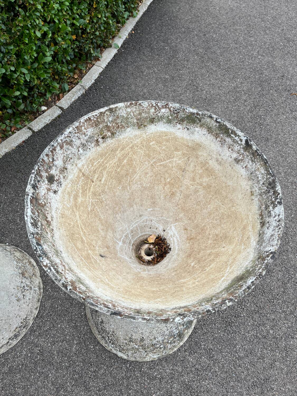 Pair of diabolo planters anton bee willy guhl large model